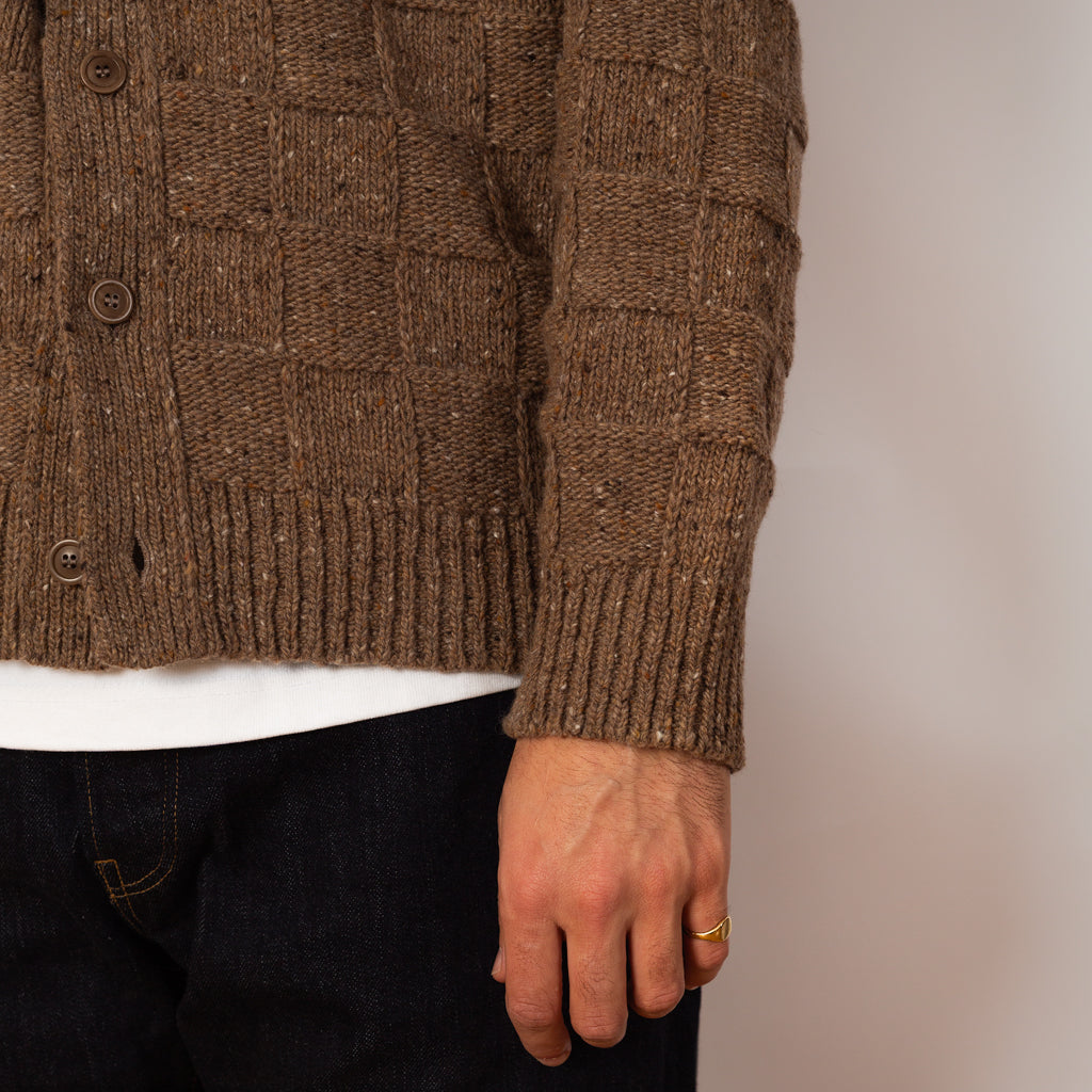 Rat Pack Cardigan - Taupe