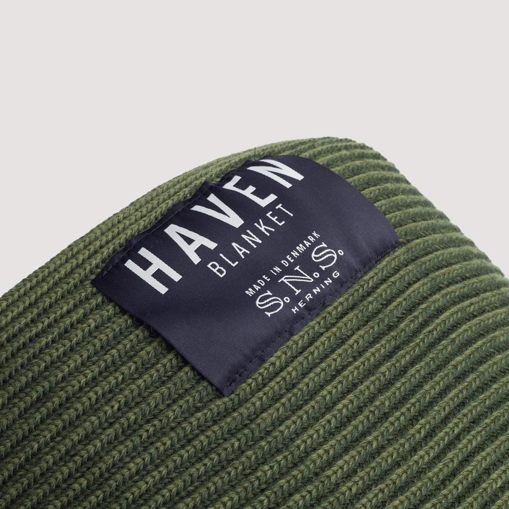 Haven II Blanket - Boreal Forrest Green Melange