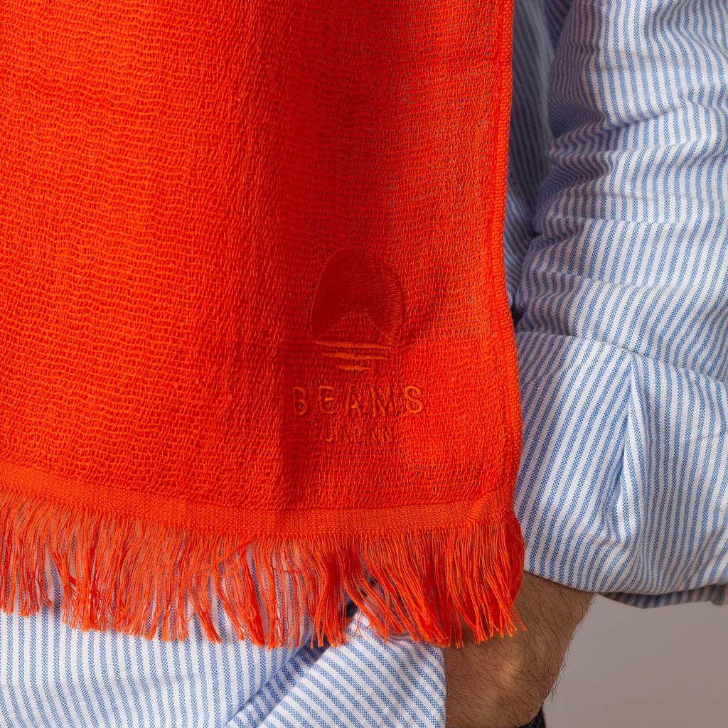 MIYAZAKI TOWEL SCARF  - Orange