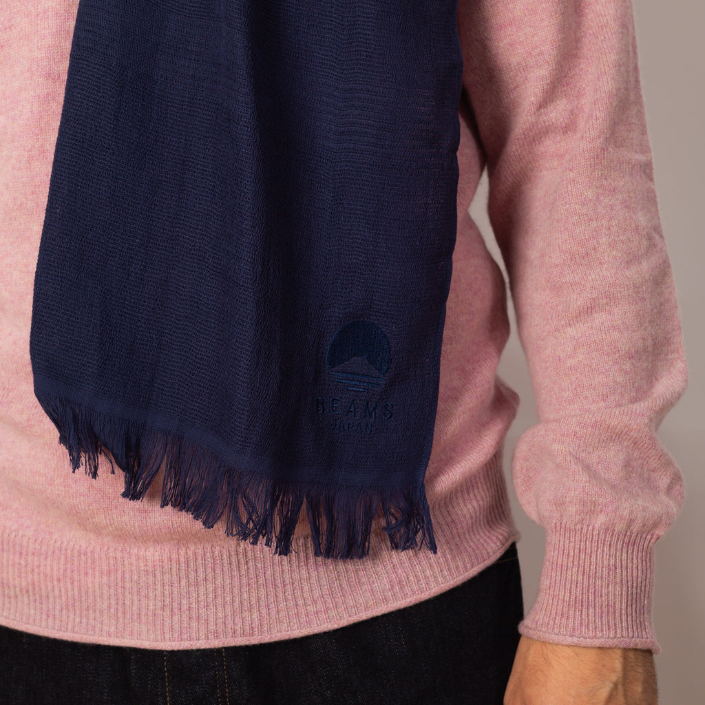Imabari Scarf - Navy