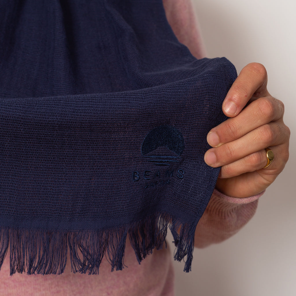 Imabari Scarf - Navy