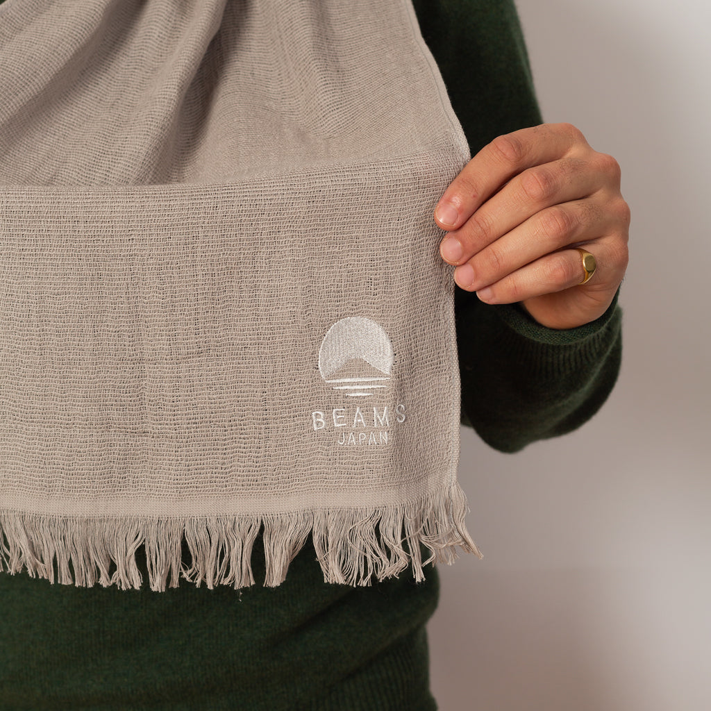 Imabari Scarf - Light Grey