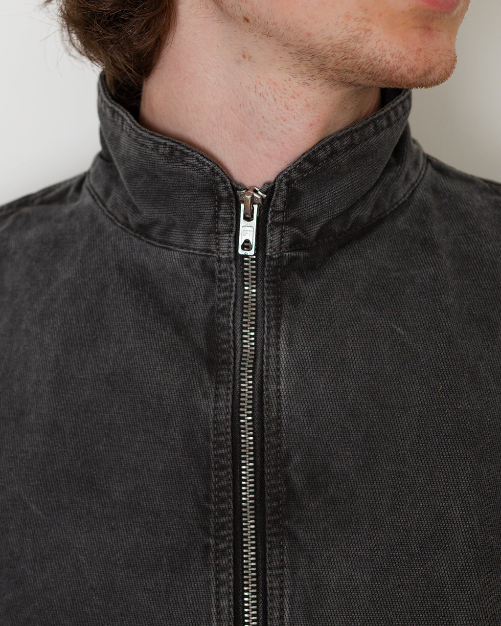 Footman Jacket - Smut Grey Cavalry Twill