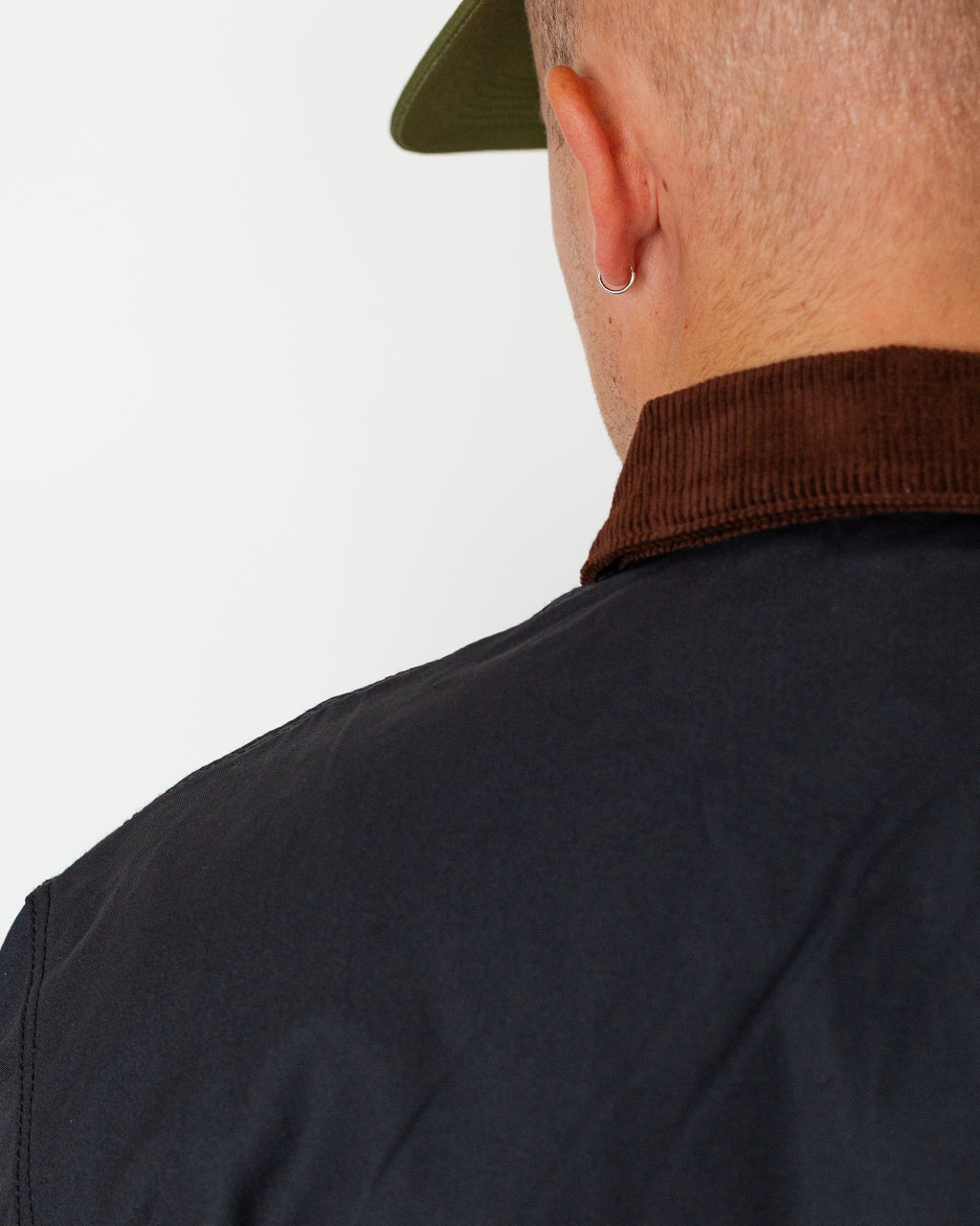 Waxed Barn Coat - Black
