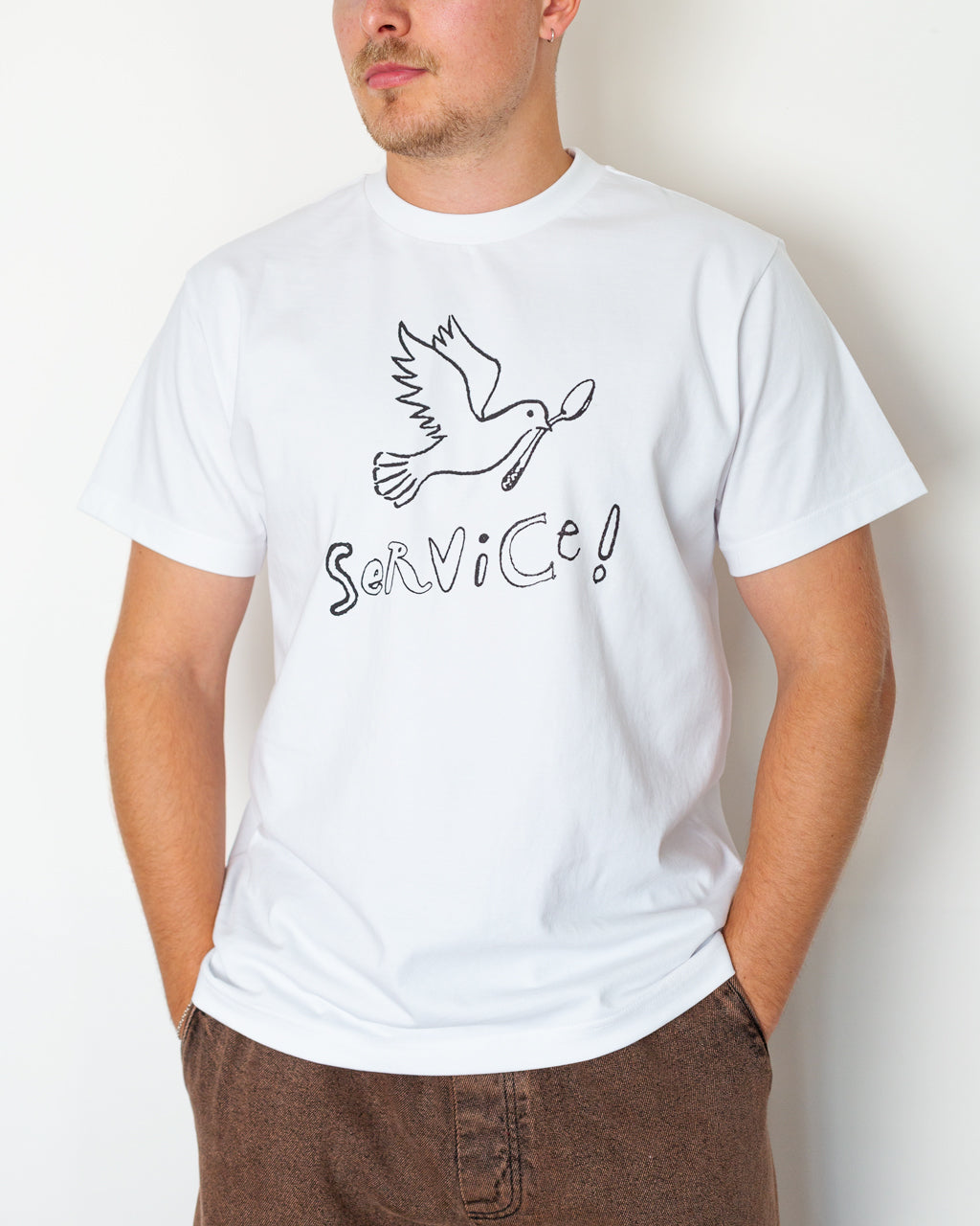 Dove Tee - White