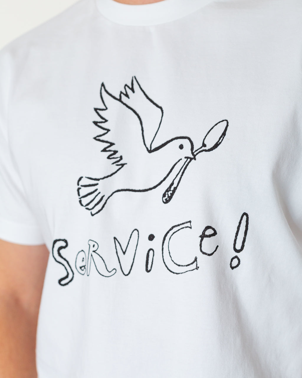 Dove Tee - White