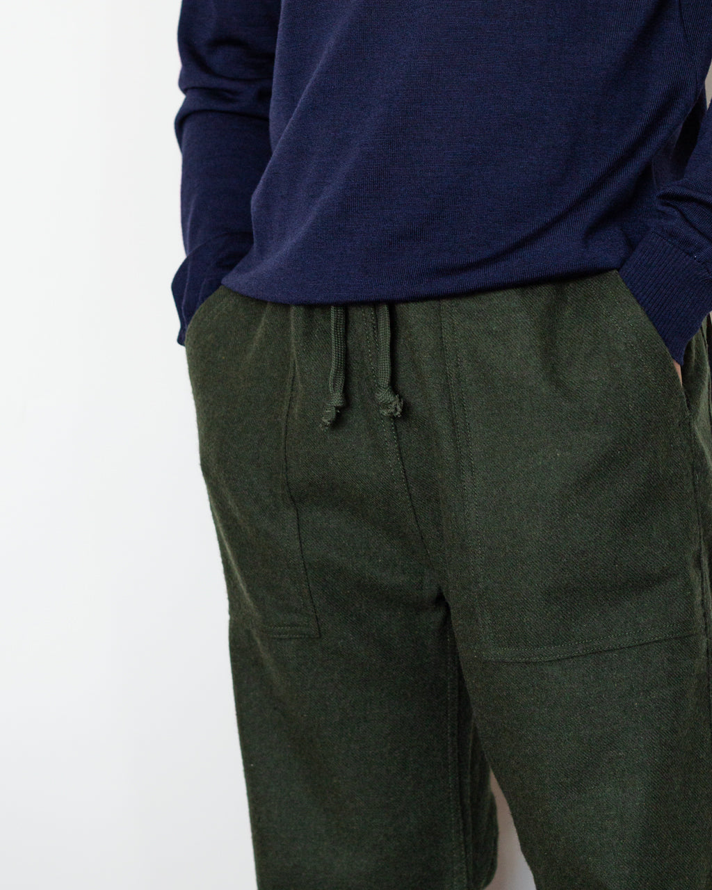 Flannel Chef Pants - Forest