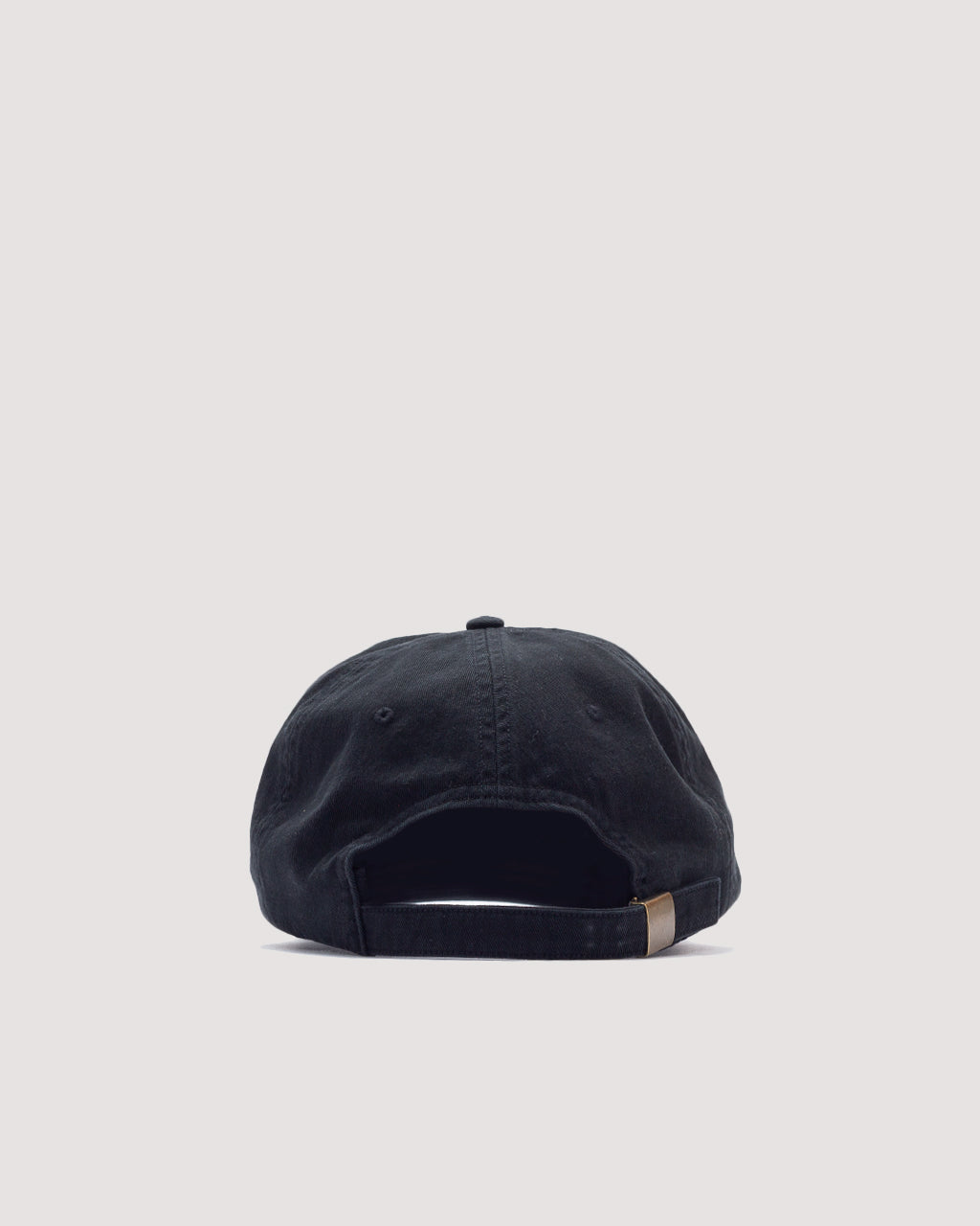 6 Panel Hat - Black