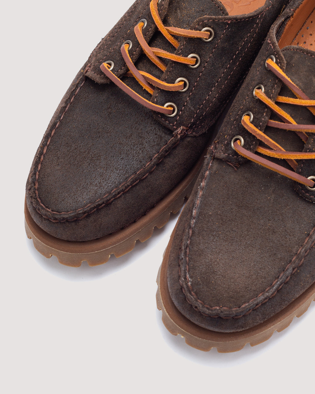 Askook Lug Suede - Dark Brown
