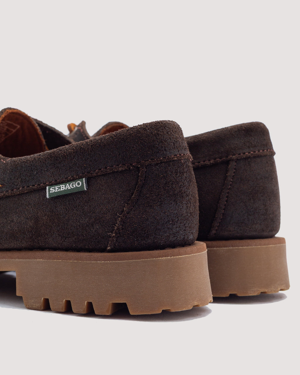 Askook Lug Suede - Dark Brown