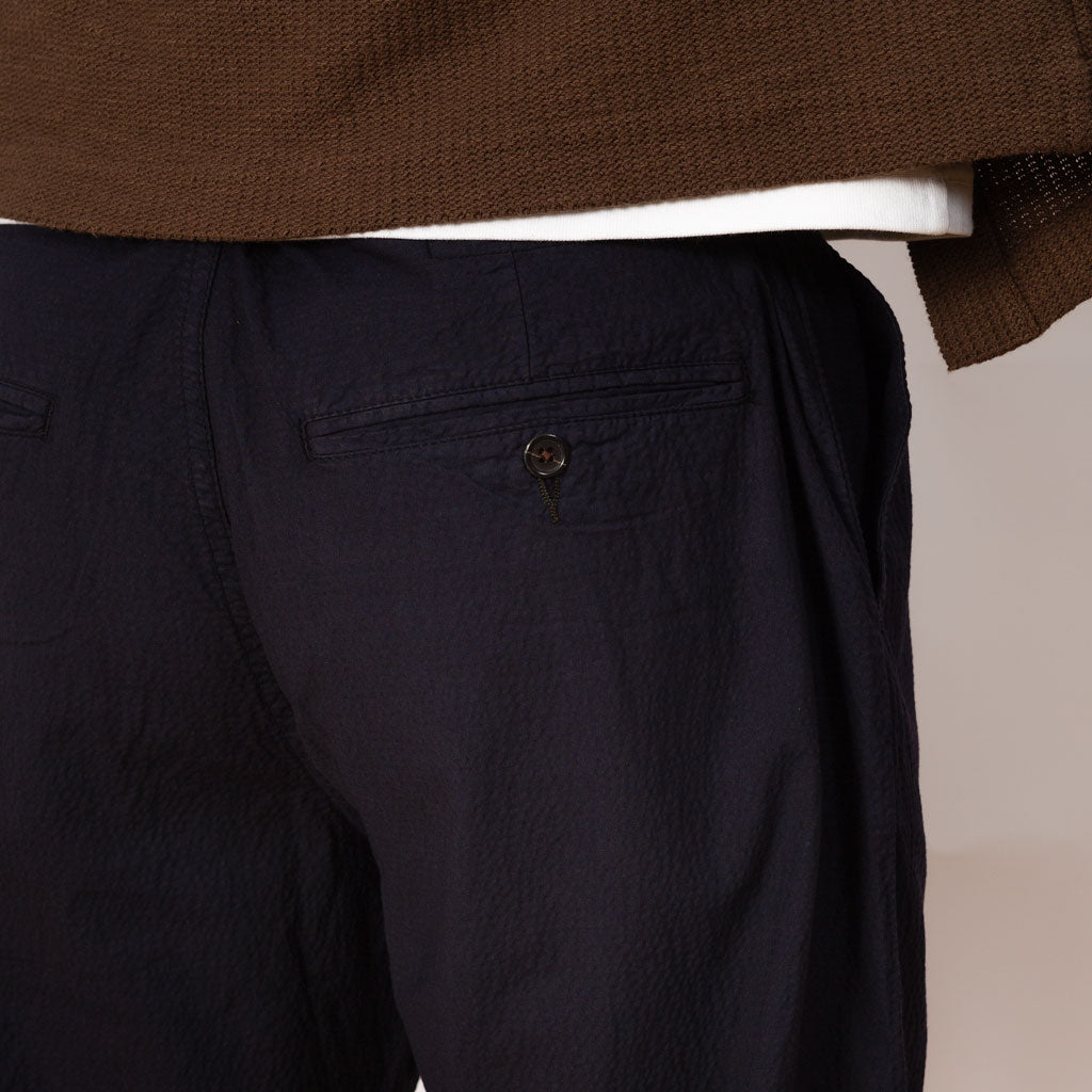 Military Chino - Navy Seersucker