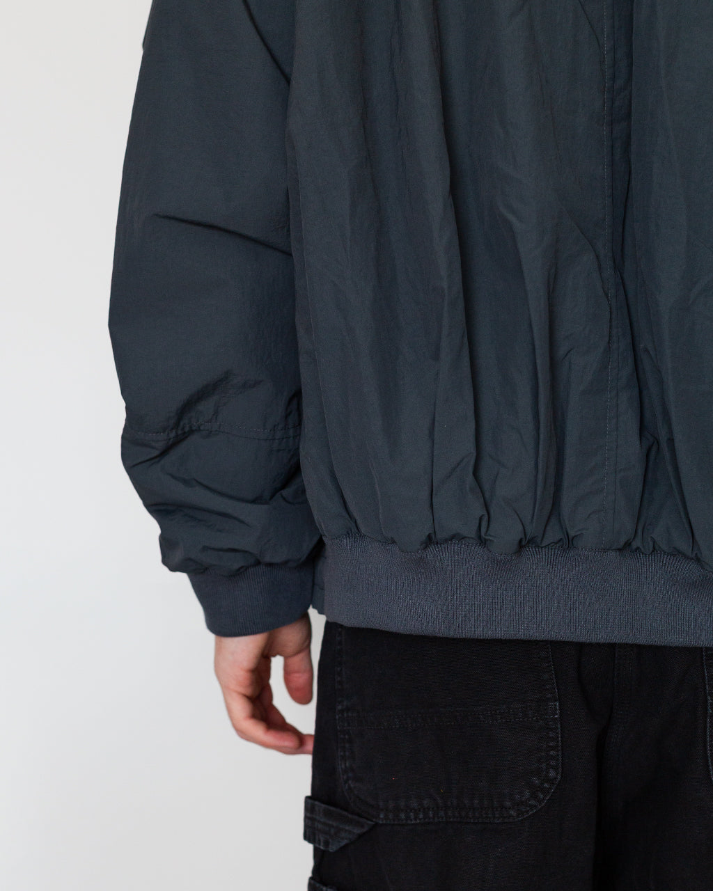 Basement Bomber Jacket - Grey