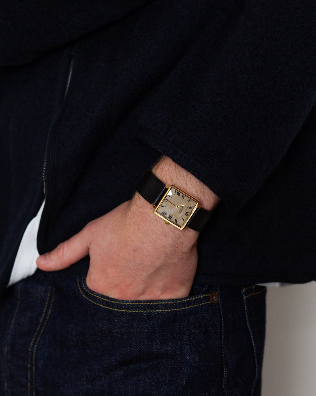 Carre Piece - Yellow Gold