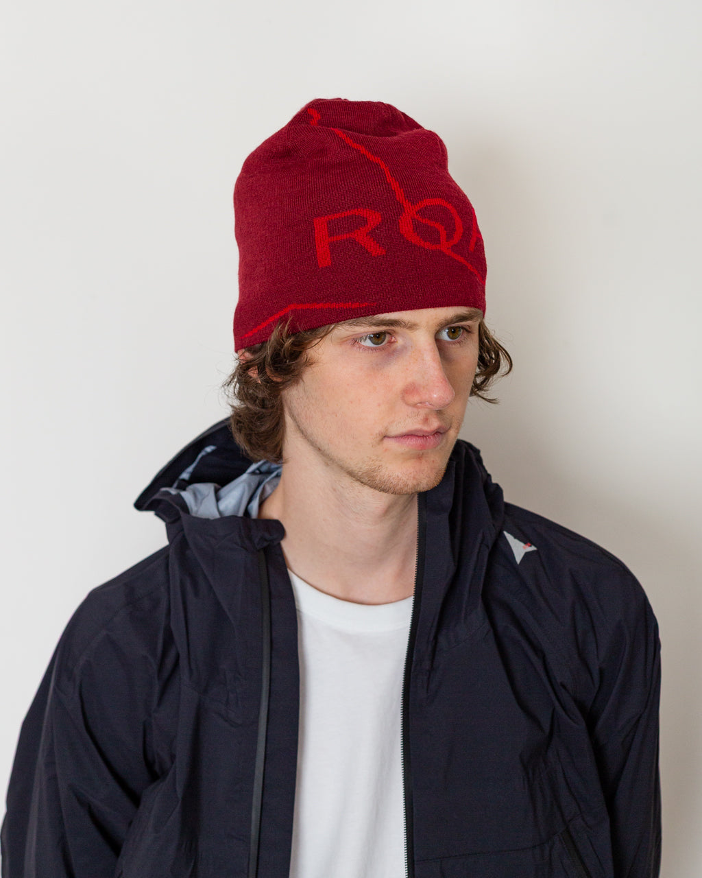 Logo Beanie - Burgundy