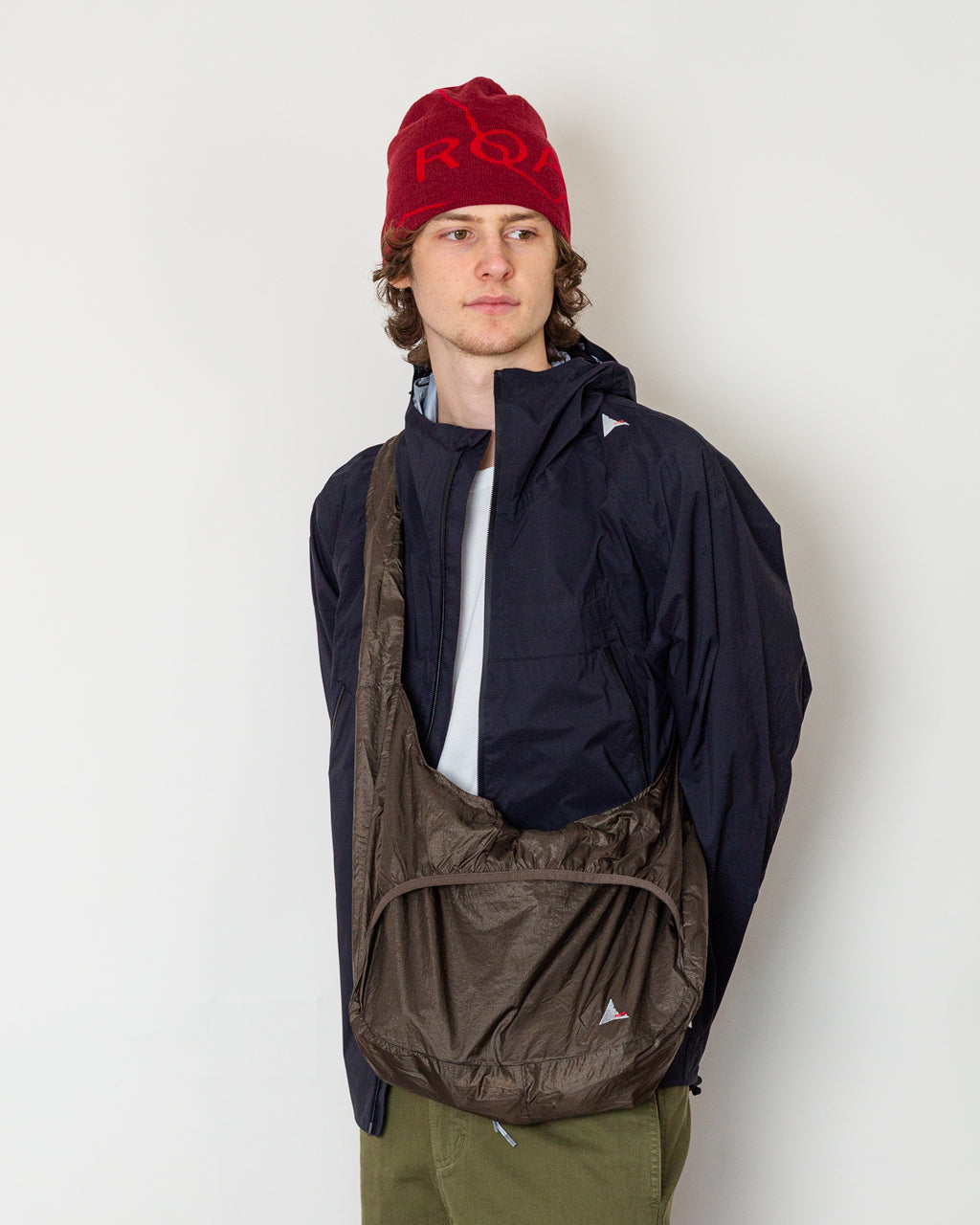 LAKI Packable Knot Bag - Taupe Brown
