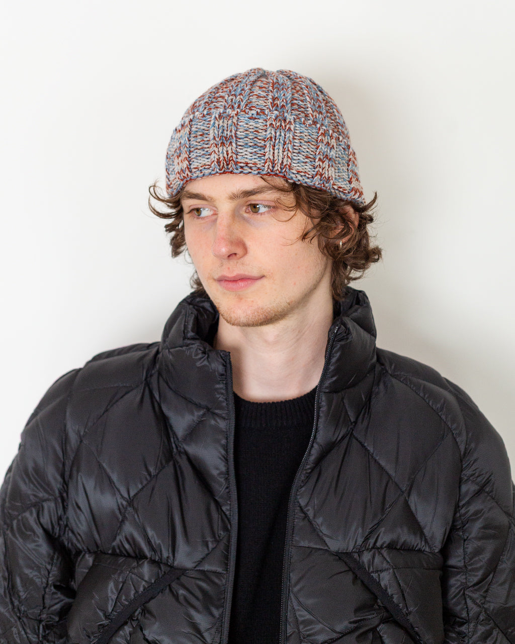 Rib Beanie - Orange