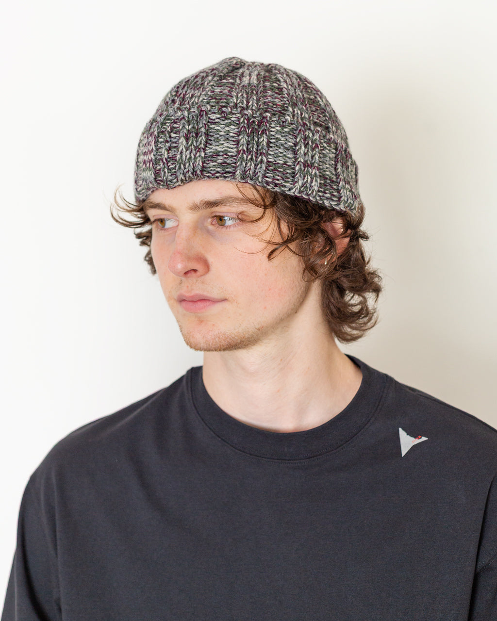 Rib Beanie - Wine