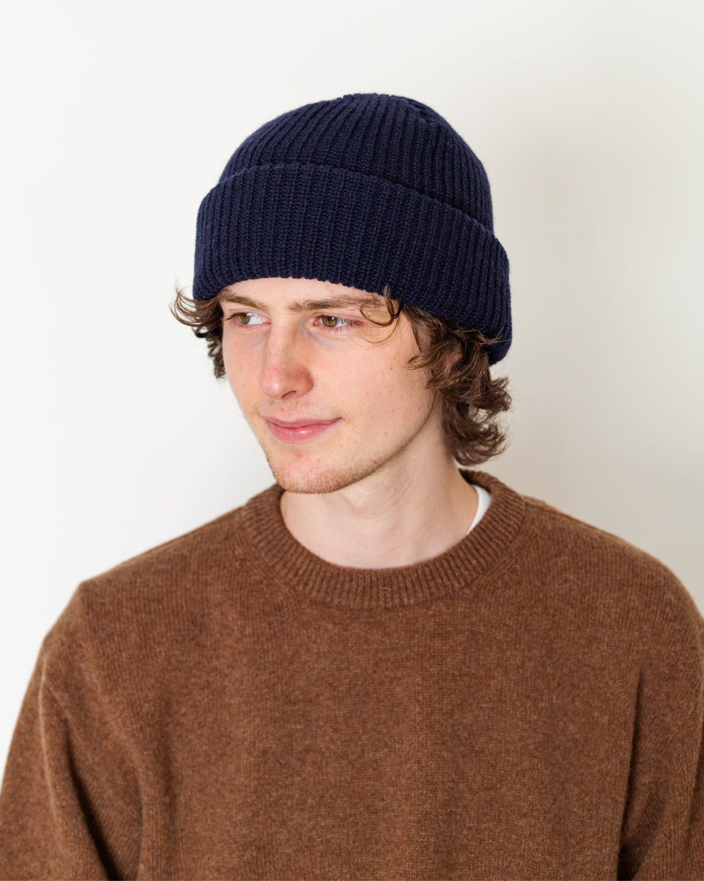 Oversized Watch Cap - Navy