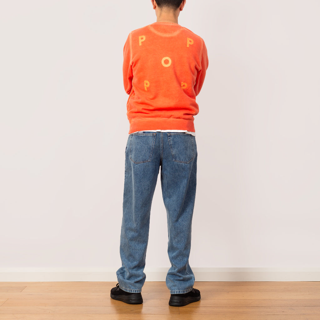 Logo Crew Sweat - Island Poppy