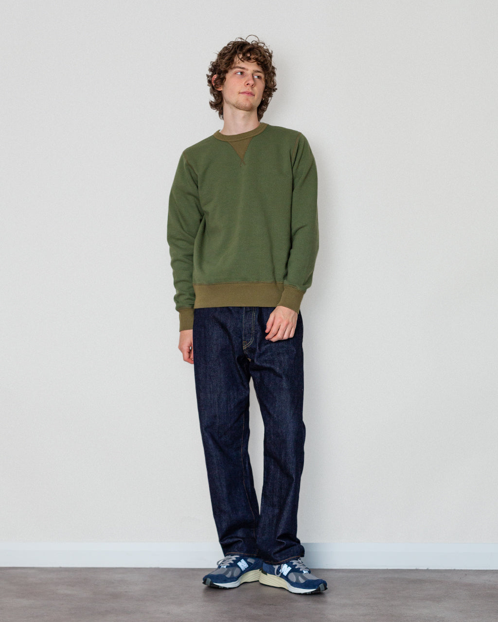 Plain Sweat - Olive