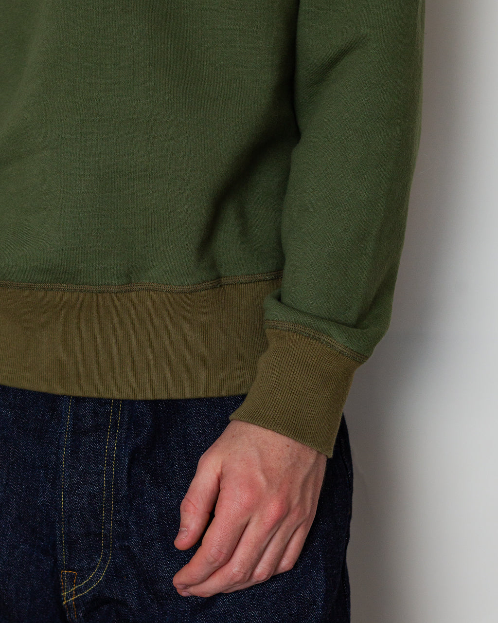 Plain Sweat - Olive