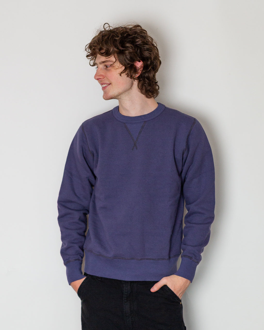 Plain Sweat - Navy