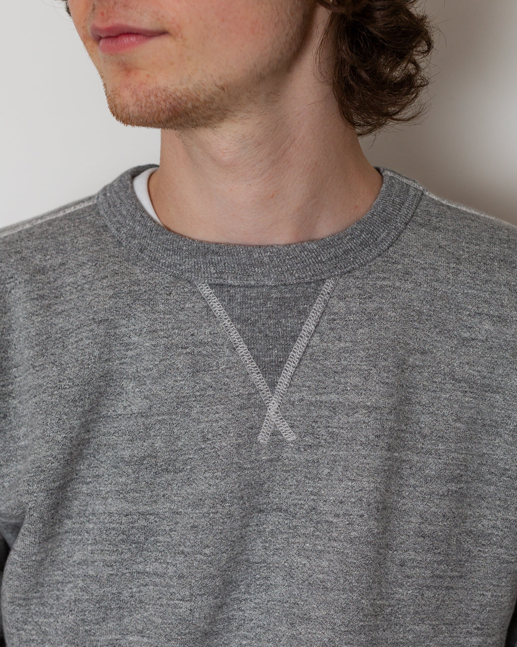 Plain Sweat - Heather Grey