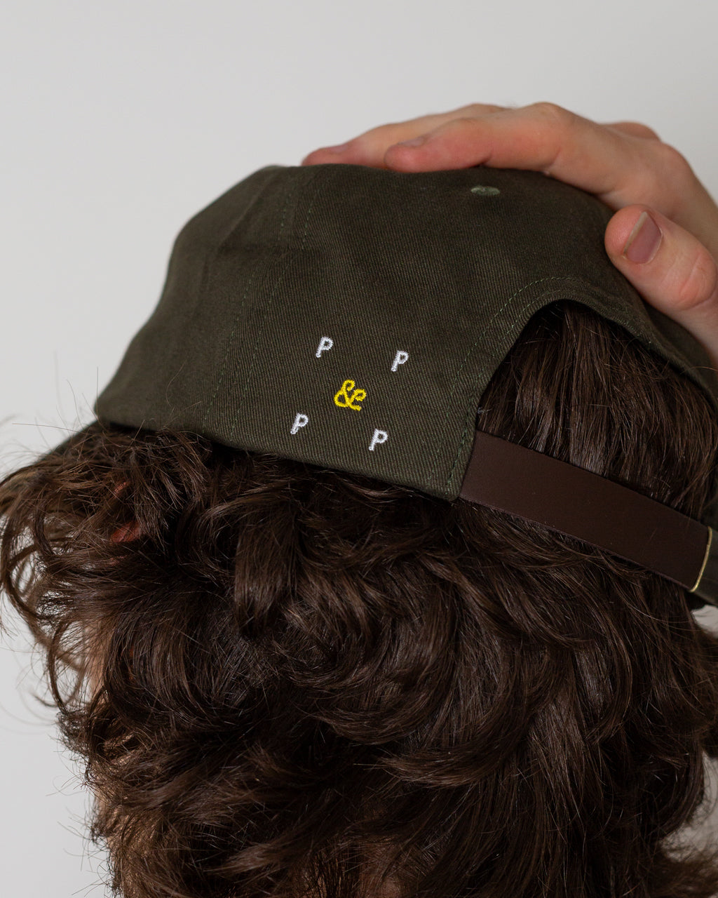O 6 Panel Cap - Olive Green