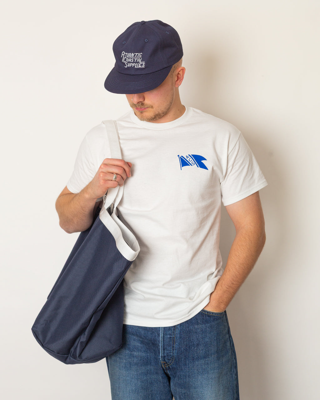 Flag Tee S/S - White