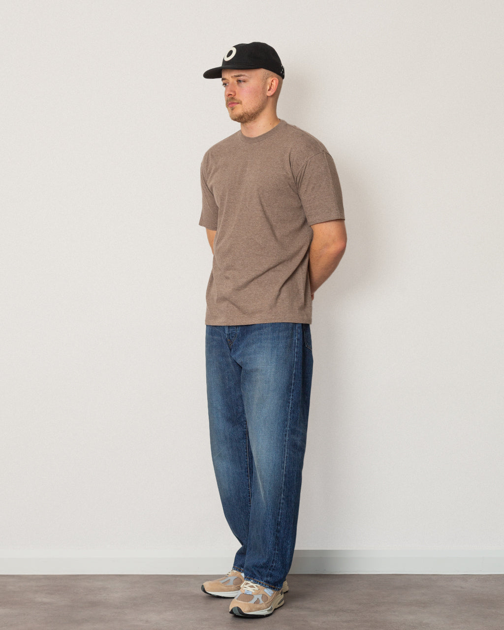 Seamless Crew Tee - Brown