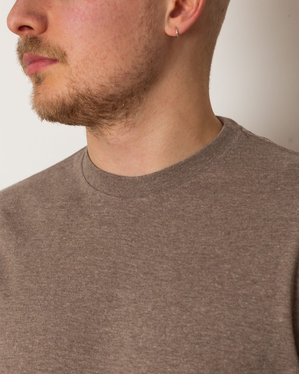 Seamless Crew Tee - Brown