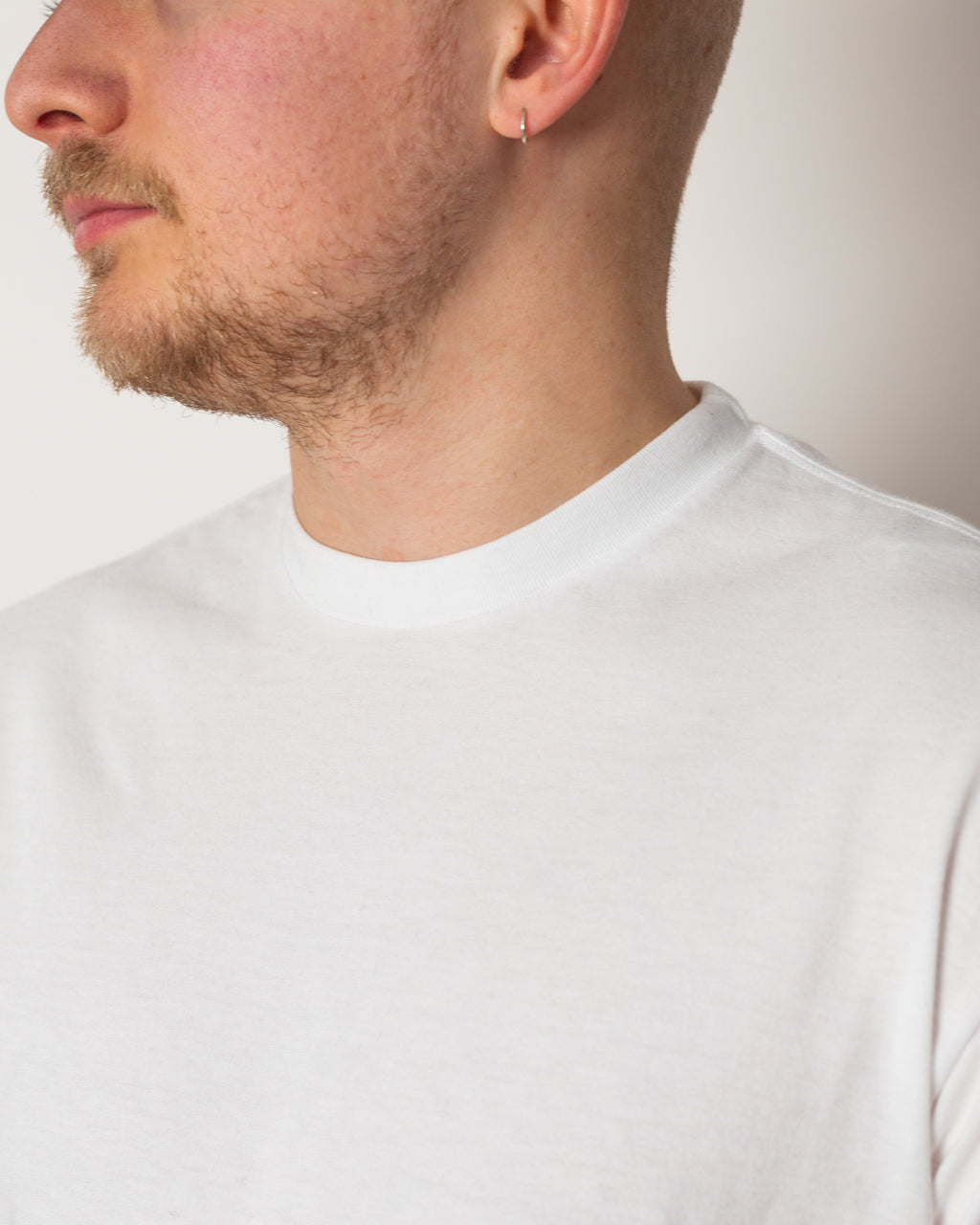 Seamless Crew Tee - White