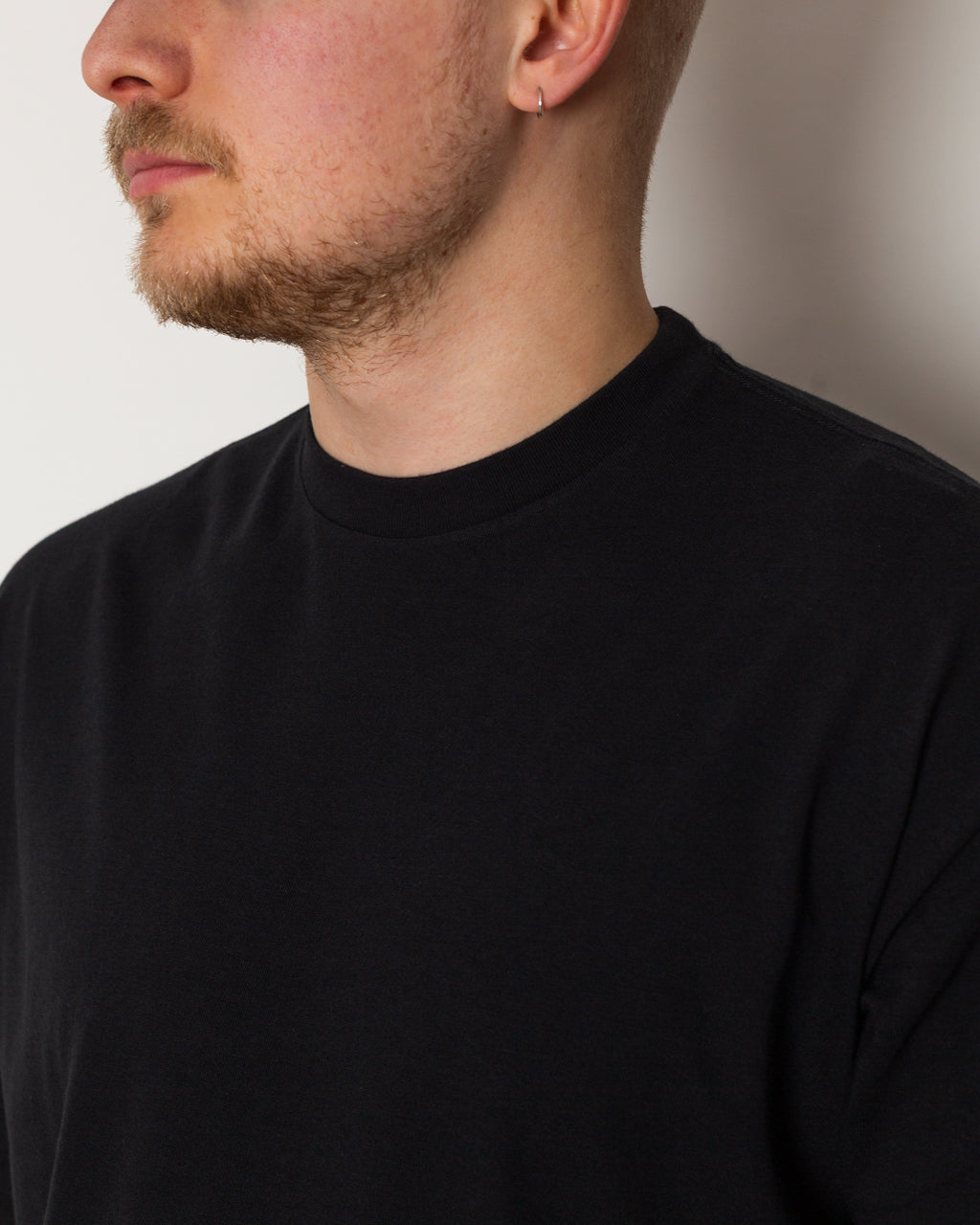 Seamless Crew Tee - Black