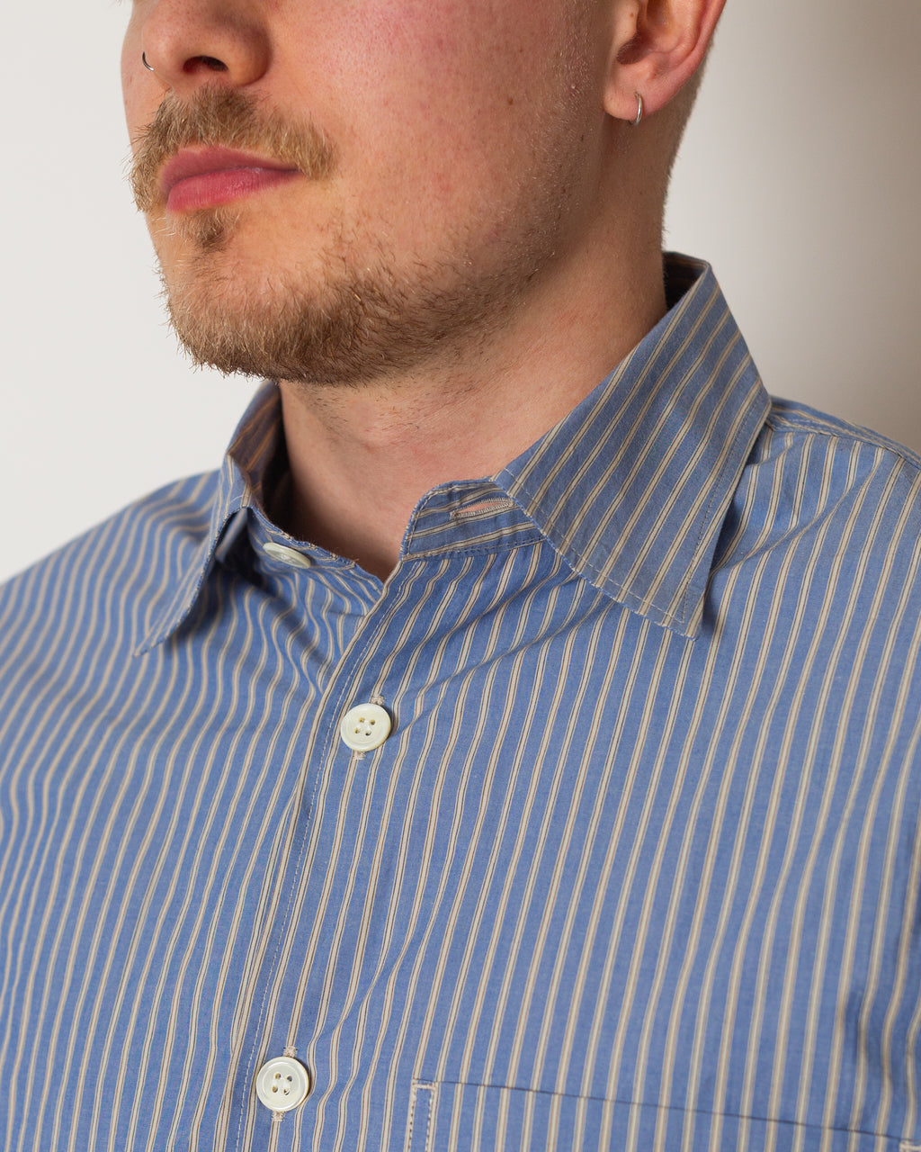 Another Shirt 4.0 - Blue/White Stripe