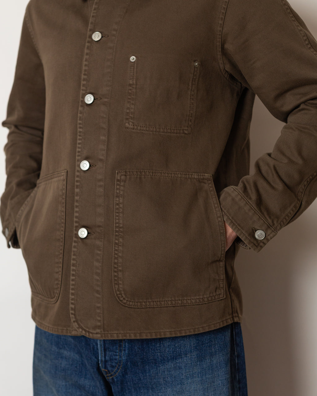 Another Denim Jacket - Brown