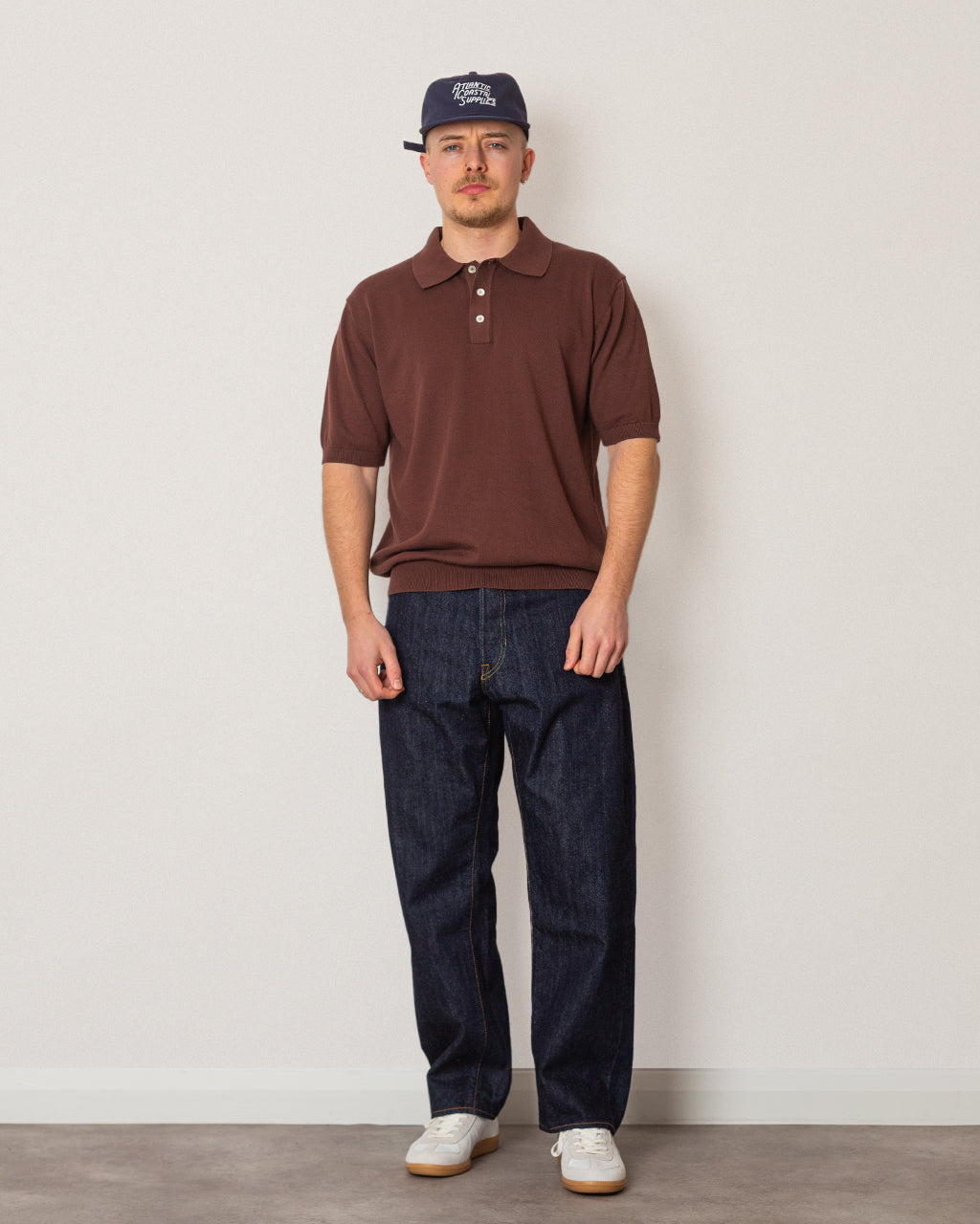 Another Polo Shirt 3.0 - Tobacco | Another Aspect | Peggs & son.