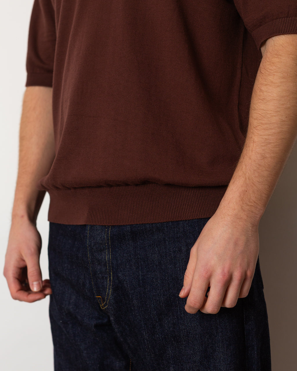 Another Polo Shirt 3.0 - Tobacco | Another Aspect | Peggs & son.