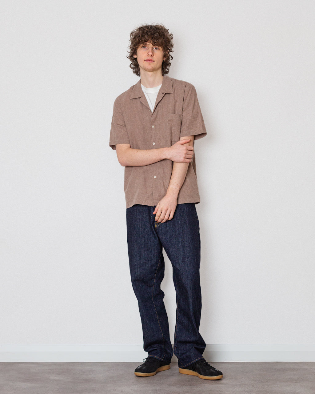 Road Shirt Sido Linen - Brown