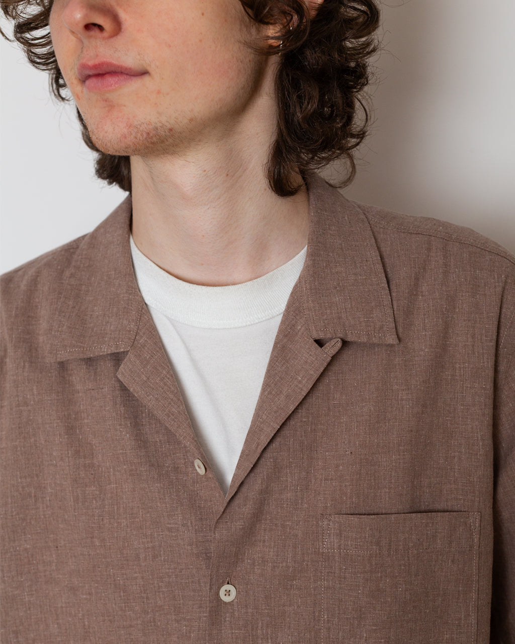 Road Shirt Sido Linen - Brown