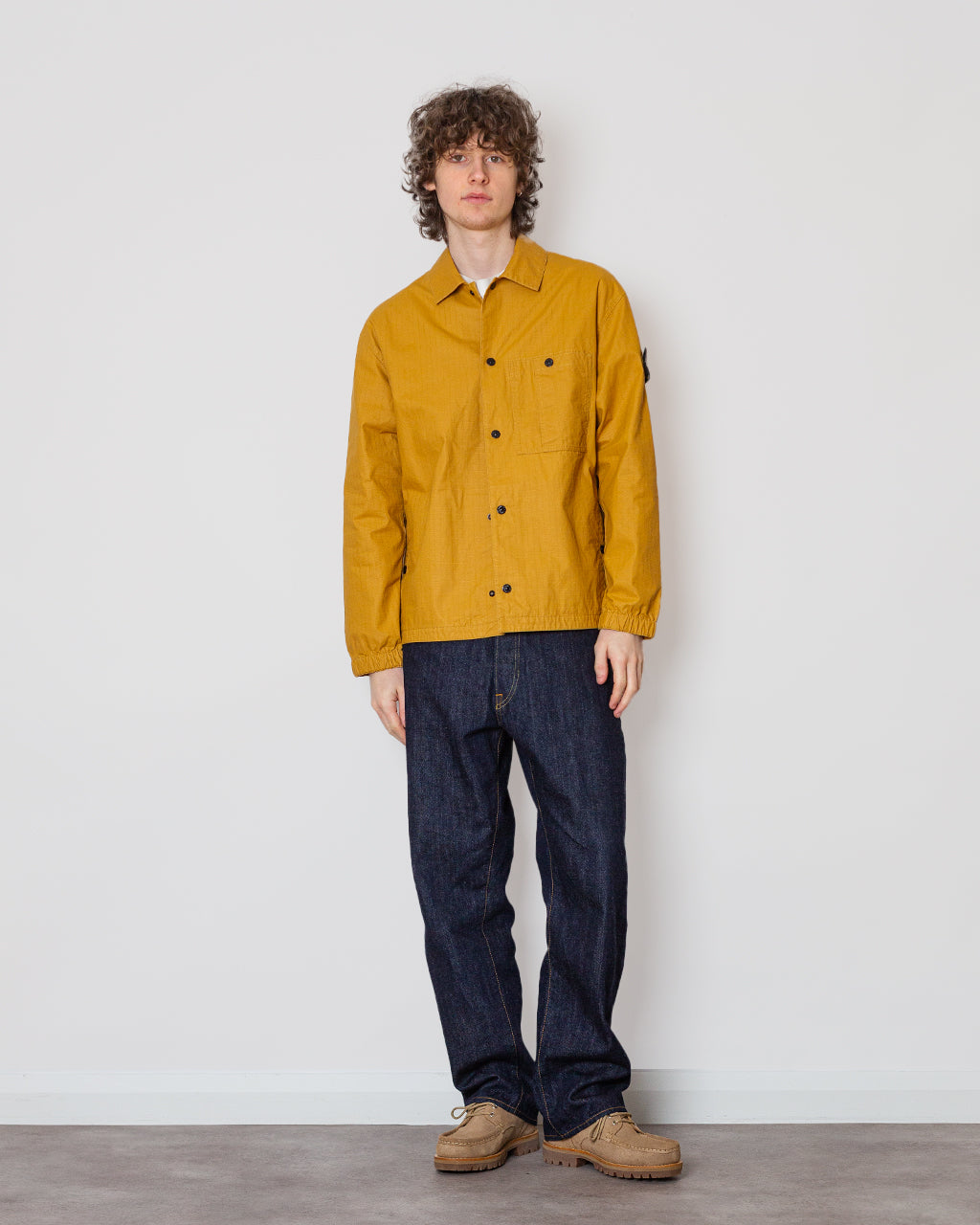 Overshirt - V0034 Mustard