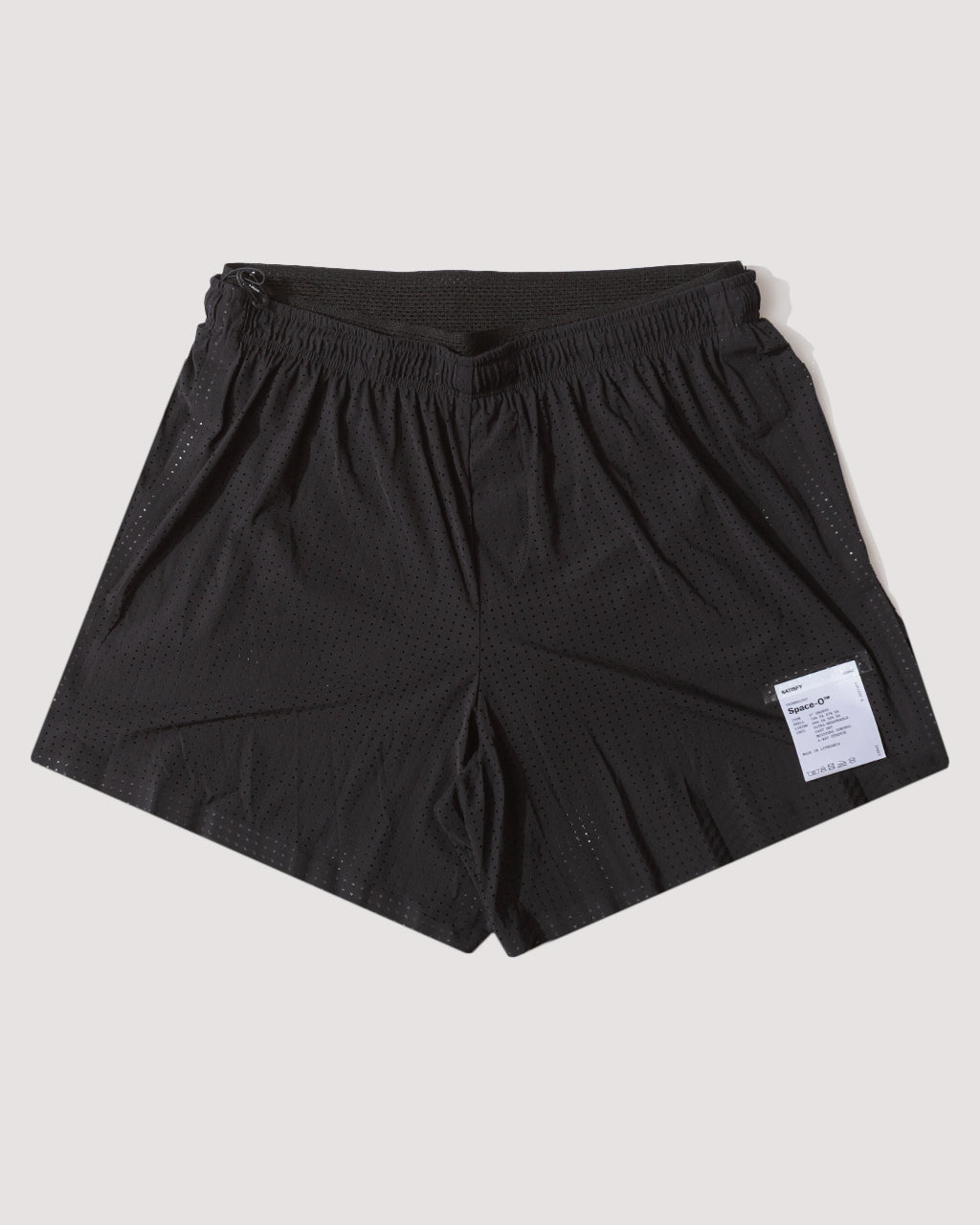 Space O 5 Shorts - Black | Satisfy | Peggs & son.