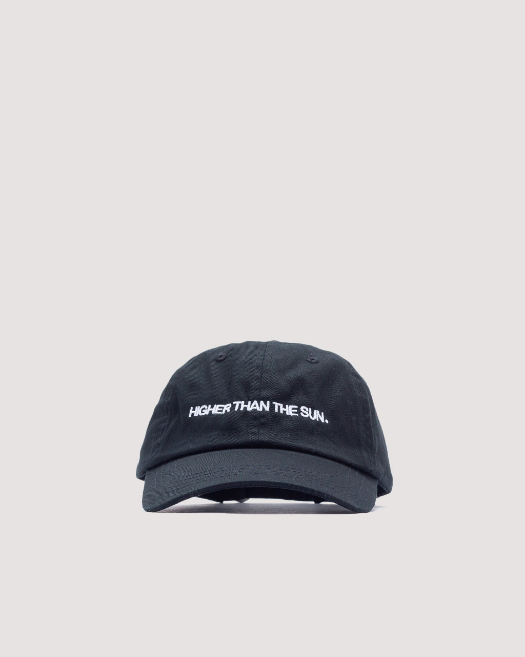 HIGHER THAN THE SUN CAP - Black