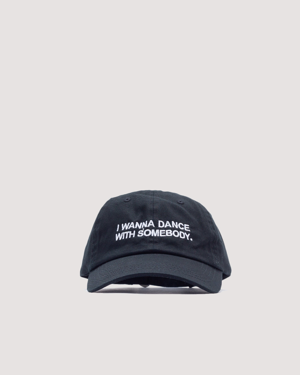 I WANNA DANCE WITH SOMEBODY CAP - Black
