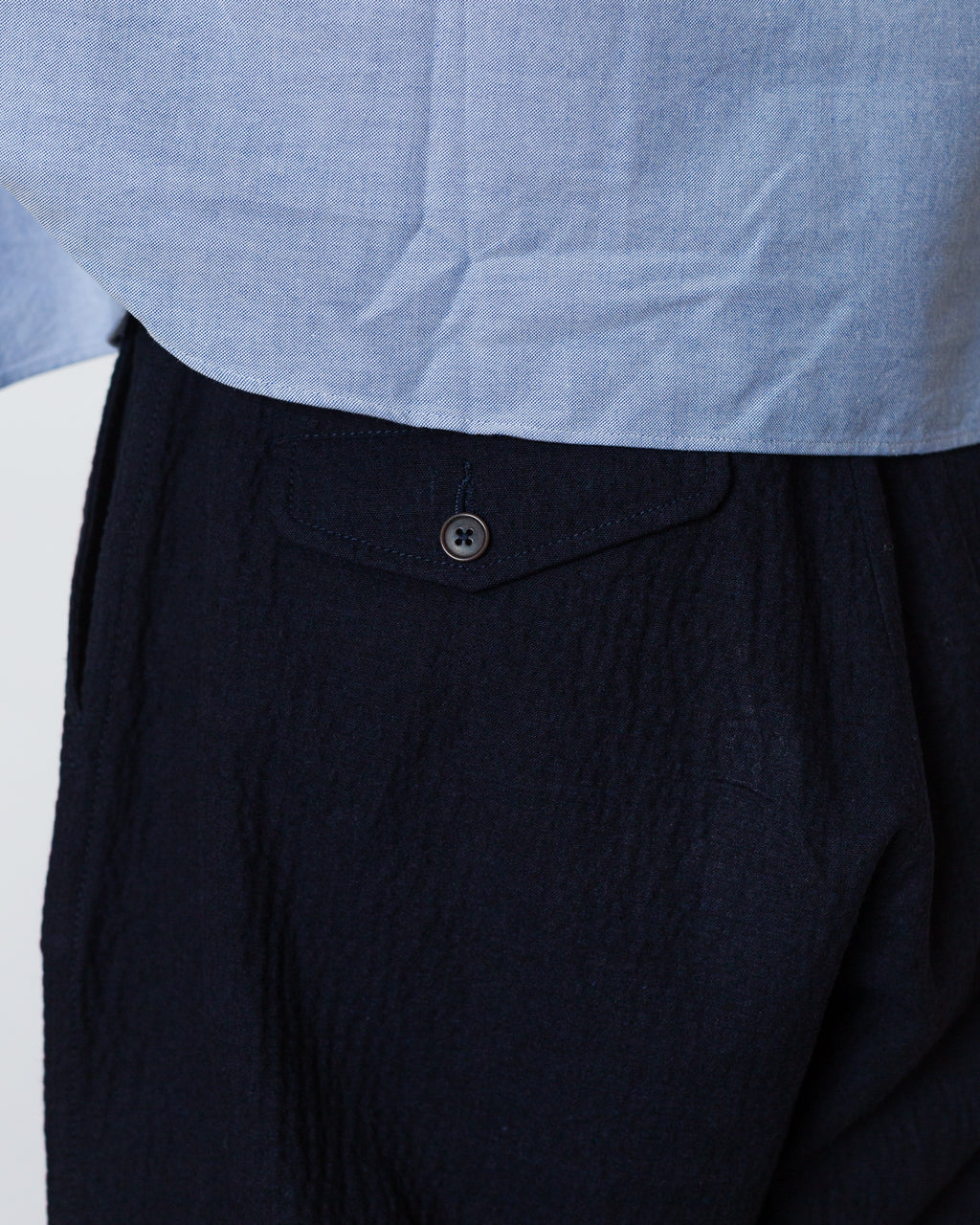 Pleated Track Pant Ospina - Navy