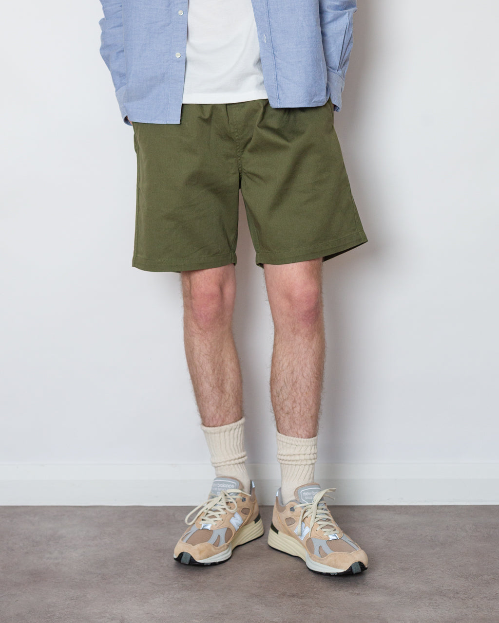 Beach Short - Light Olive