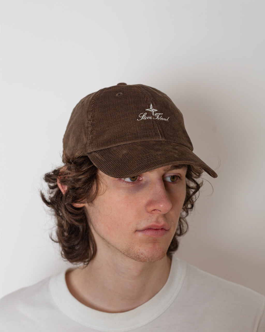 Corduroy Baseball Cap - V007C Umber