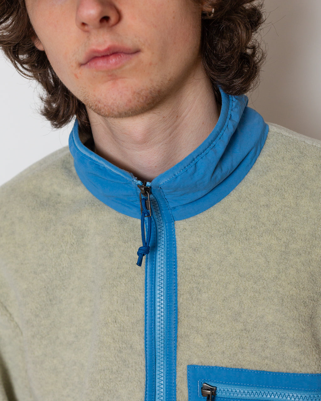 Synchilla Jacket - Oatmeal Heather/Shore Blue