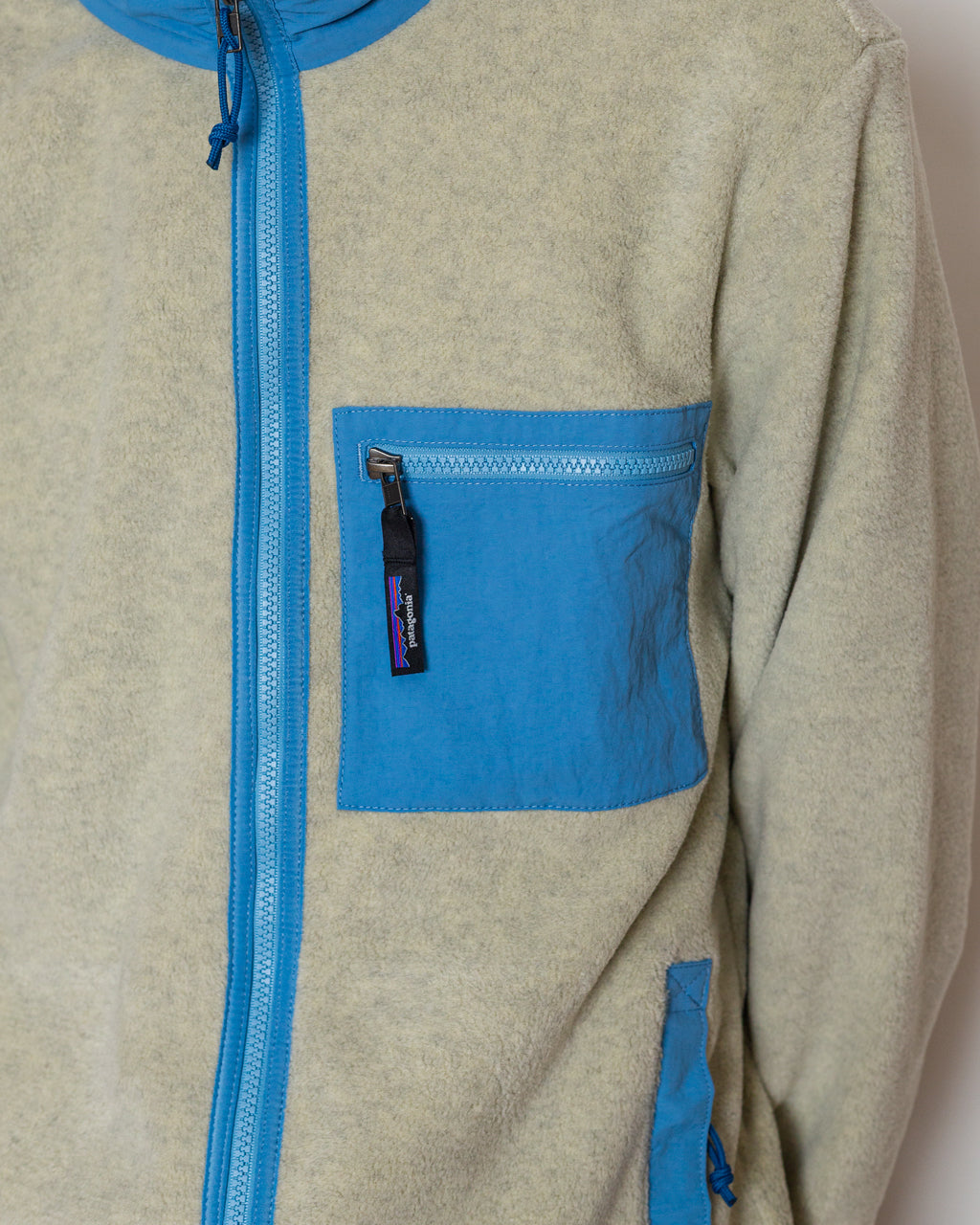 Synchilla Jacket - Oatmeal Heather/Shore Blue | Patagonia | Peggs