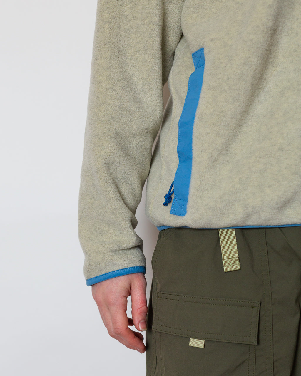 Synchilla Jacket - Oatmeal Heather/Shore Blue
