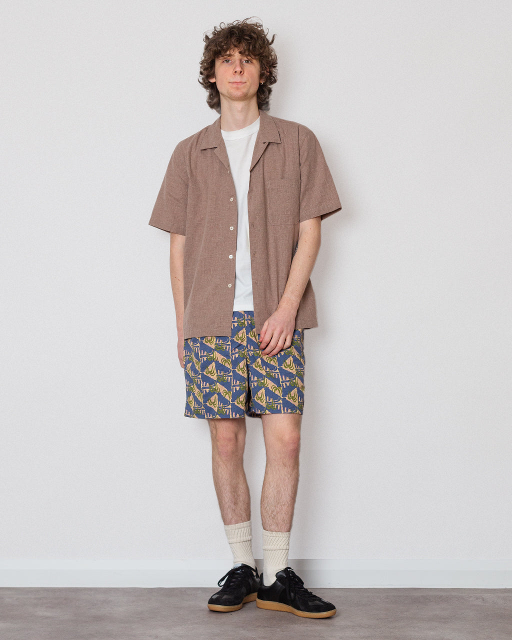 Baggies 5" - Jaguar Geo Dolomite Blue